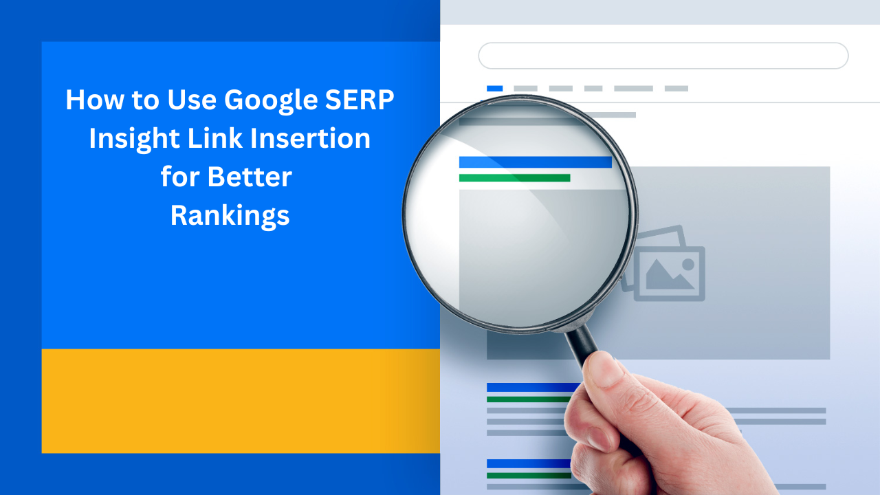 serp insight link insertion