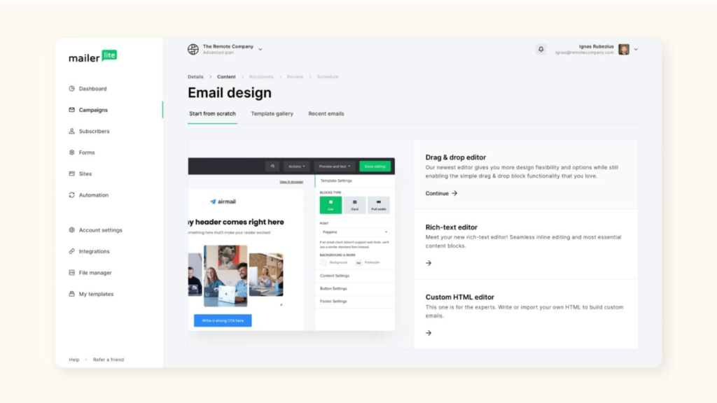 MailerLite Overview and Practical Use